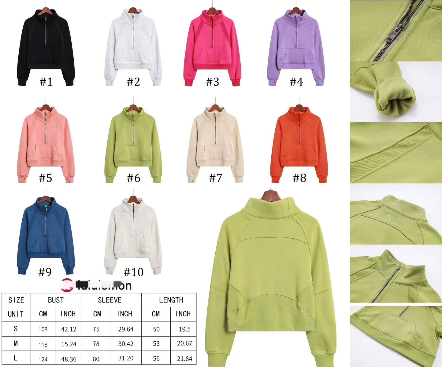 Pocket Zipper Sweatshirt