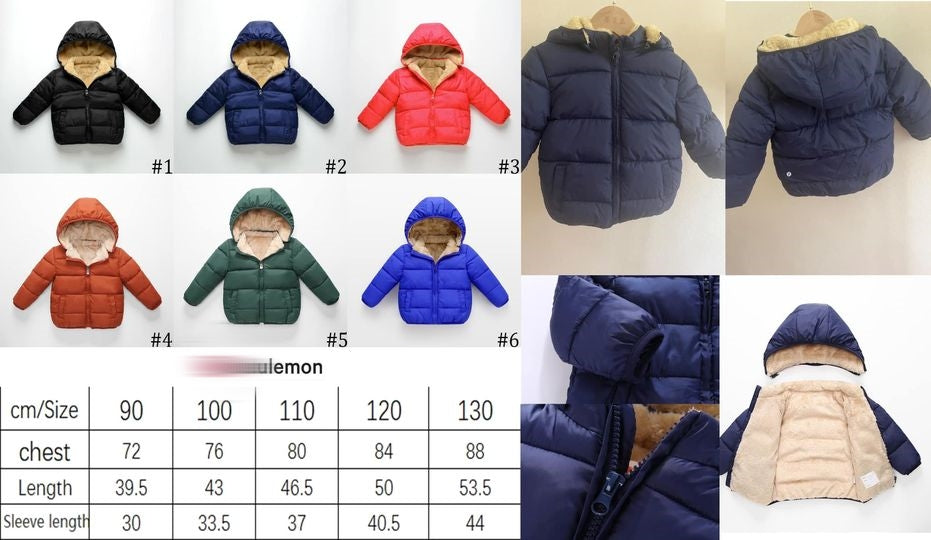 Kid's Hooded Down Jacket