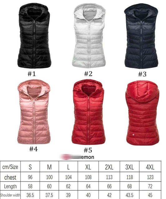 Hooded Vest Jacket