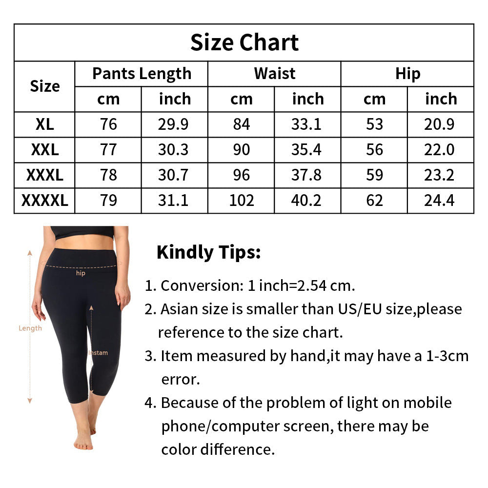 Plus Size Yoga Leggings