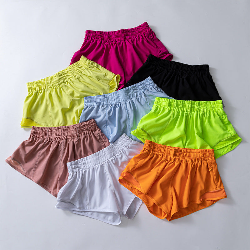 Zip Pocket Track Shorts-8 Colors