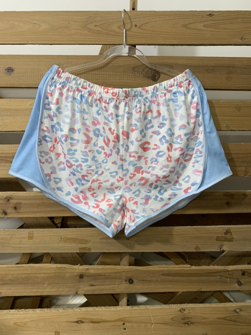 Printed Panel Shorts