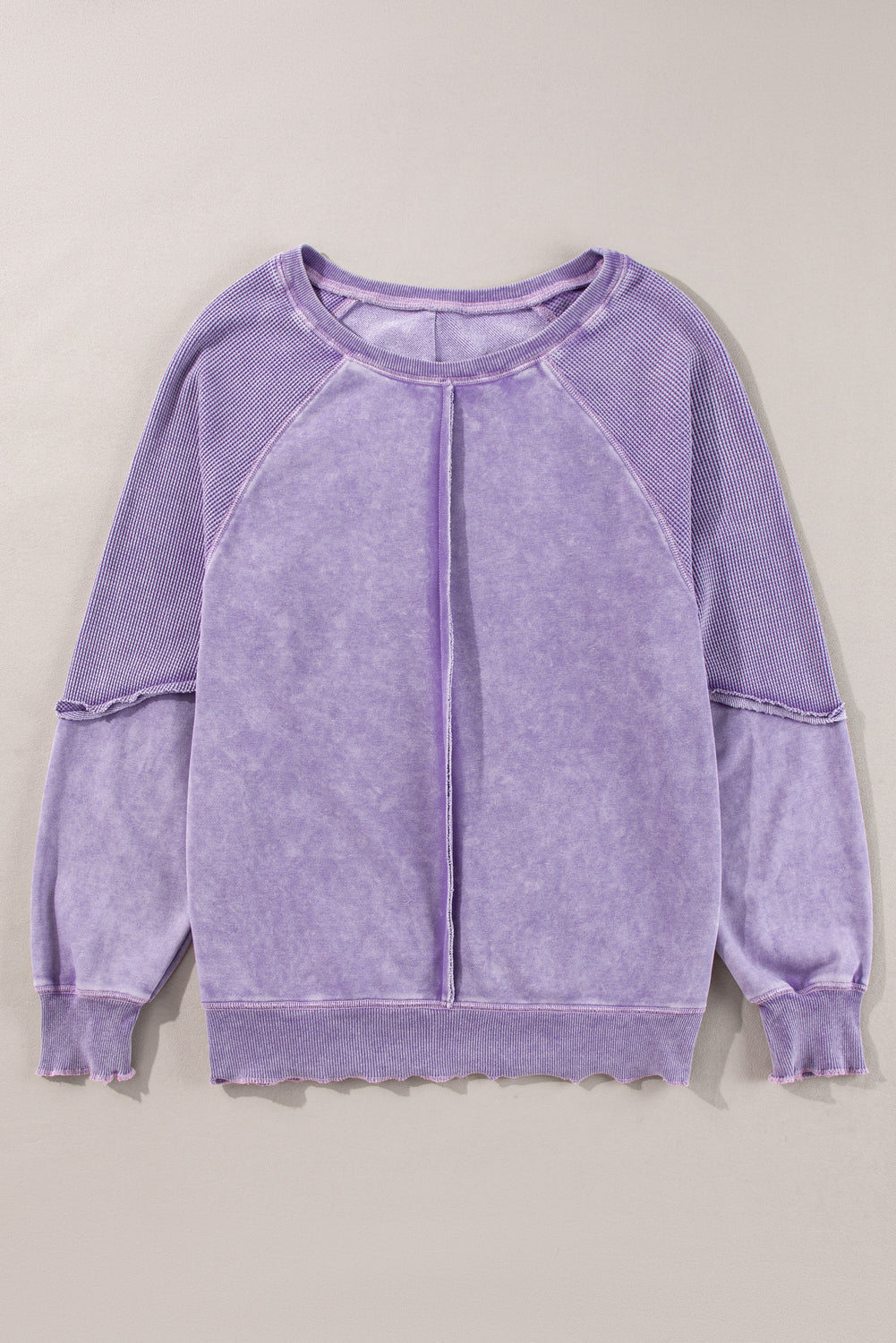 Washed Waffle Sweatshirt