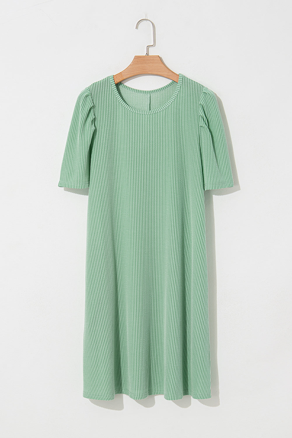 Corded Knit Mini Dress