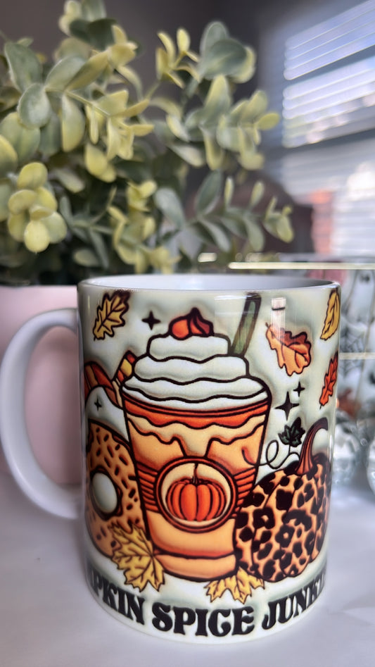 Pumpkin spice Junkie mug