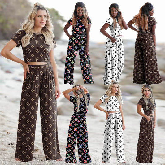 L//v Casual Print Suit